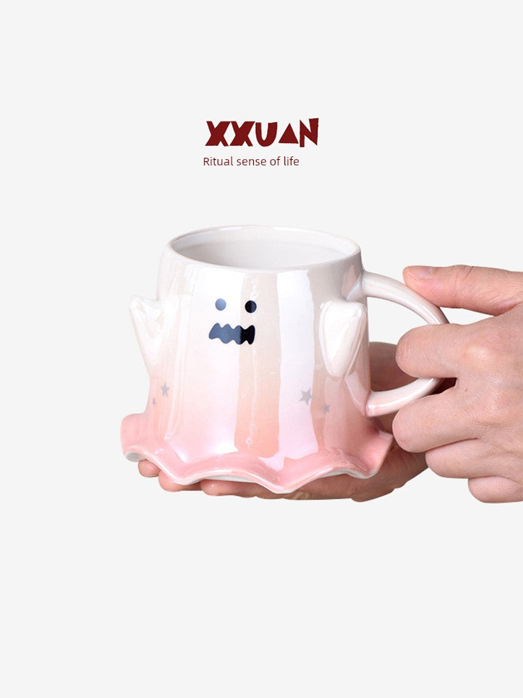 Creative Practical Ghost Girlfriends Birthday Ceramic Cup