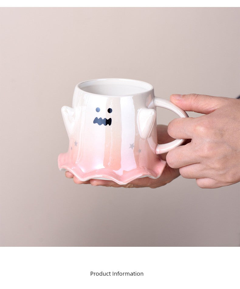 Creative Practical Ghost Girlfriends Birthday Ceramic Cup