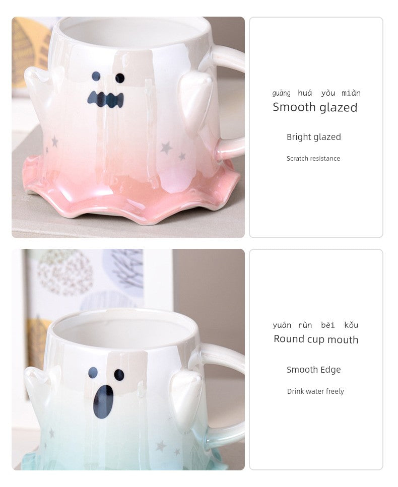 Creative Practical Ghost Girlfriends Birthday Ceramic Cup