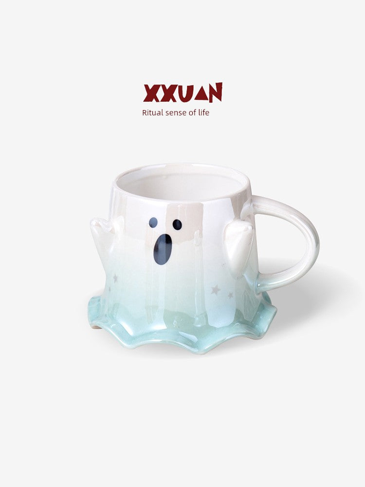 Creative Practical Ghost Girlfriends Birthday Ceramic Cup