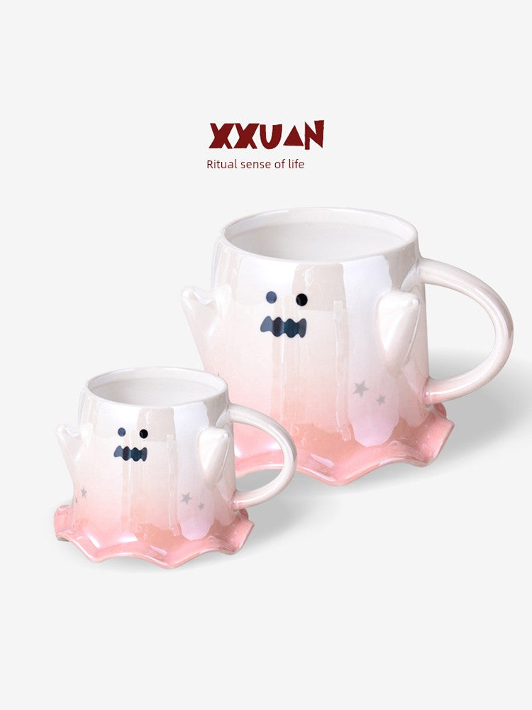 Creative Practical Ghost Girlfriends Birthday Ceramic Cup