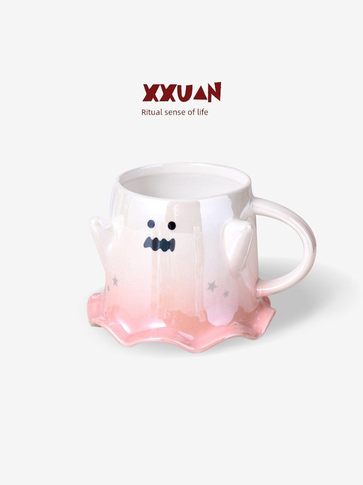 Creative Practical Ghost Girlfriends Birthday Ceramic Cup