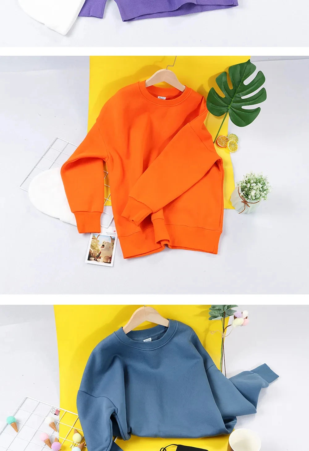 Autumn Winter Womens Pullover No86452 Bad Cattitude Funny Cat Print Hoodie Fleece All-Math Sweatshirts Warm Crewneck Ladies Tops